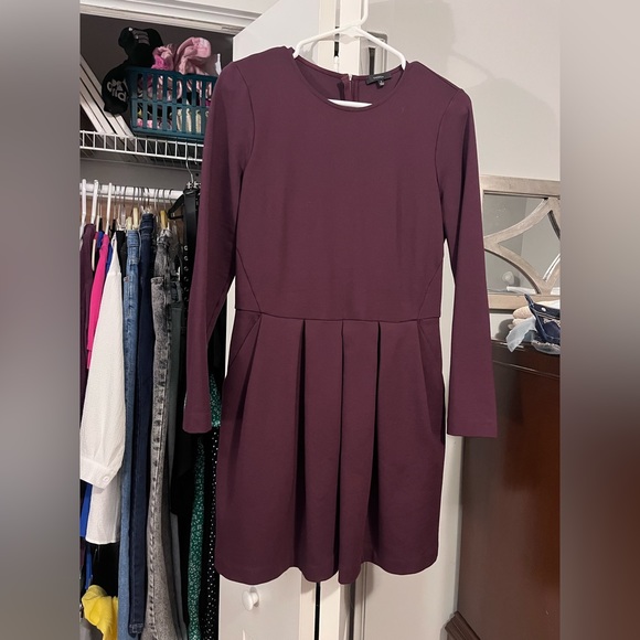 Aritzia Burgundy Dress - Picture 1 of 2